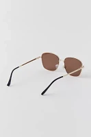 UO Essential Metal Square Sunglasses