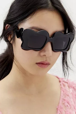 Wavy Square Sunglasses