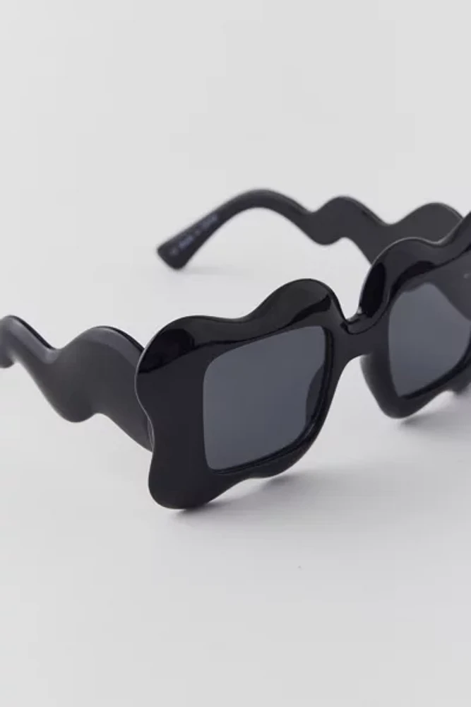 Wavy Square Sunglasses