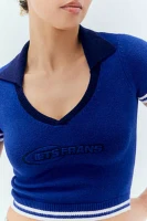 iets frans... Cropped Polo Shirt