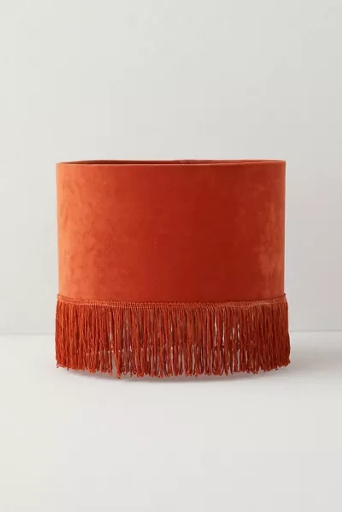 Velvet Tassel Lamp Shade