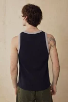 BDG Black Tipped Ringer Tank Top