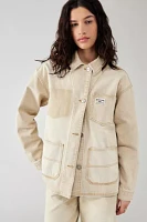 BDG Cream Denim Chore Jacket