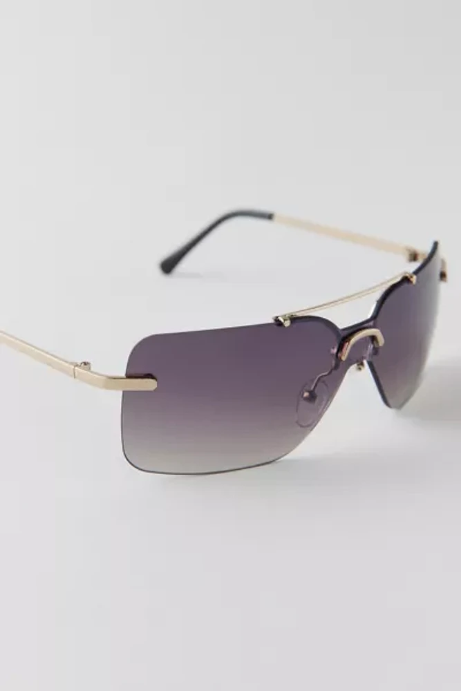 Bailey Metal Shield Sunglasses