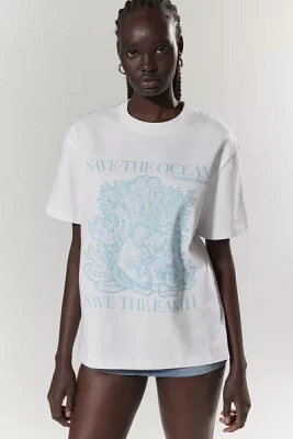 Private Policy Save The Ocean Graphic Tee