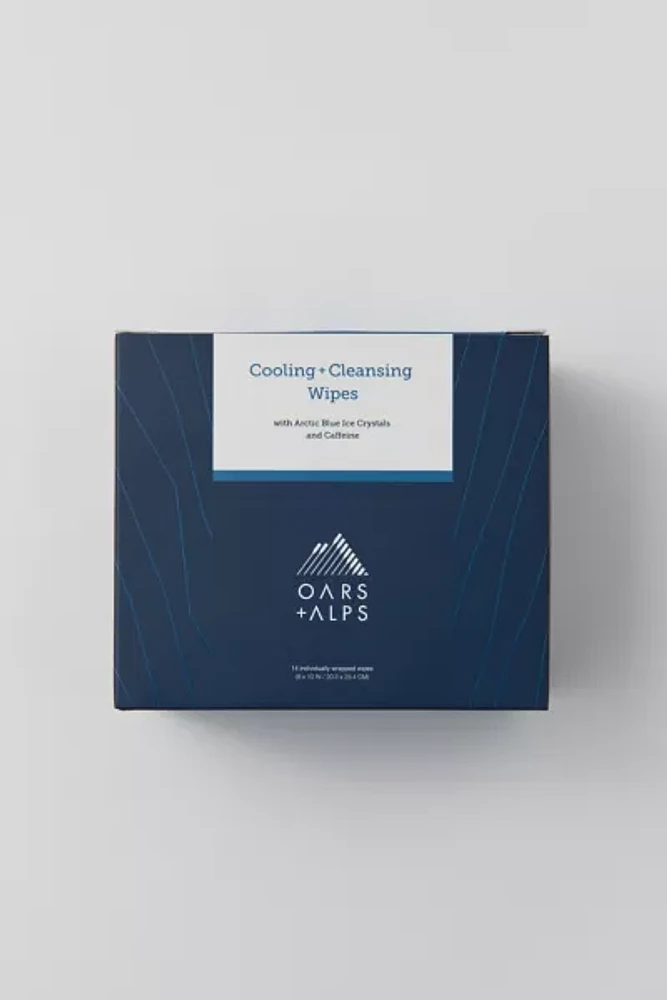 Oars & Alps Cooling & Cleansing Wipes