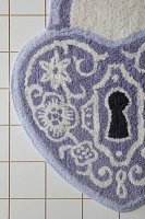 Heart Locket Bath Mat