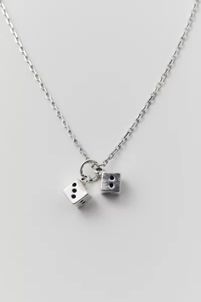 Roll The Dice Pendant Necklace
