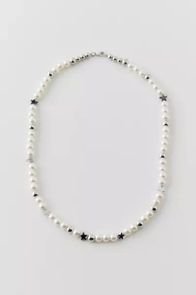 Star & Pearl Necklace