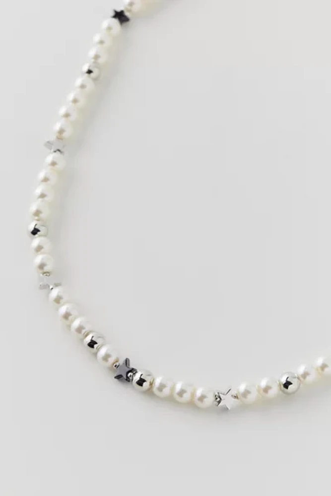 Star & Pearl Necklace