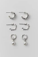 Billie Metal Hoop Earring Set