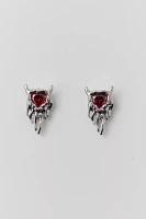 Devil Hearts Stud Earring