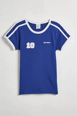 iets frans... Soccer Ringer Baby Tee