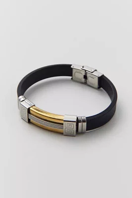 Leo Leather & Metal Bracelet