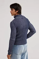 BDG Slinky Full Zip Cardigan Sweater