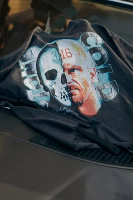 WWE UO Exclusive Stone Cold Steve Austin Cropped Tee
