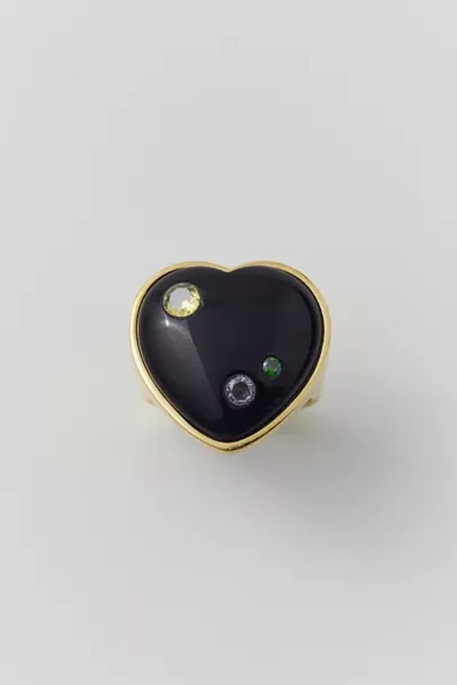 NOTTE Jewelry Midnight Heart To Ring