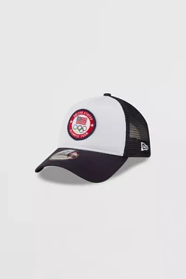 New Era Team USA Colorblock Mesh Panel Trucker Hat