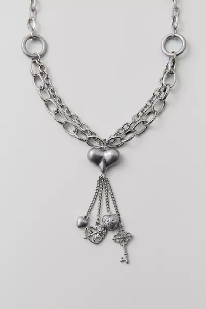 Key To Your Heart Charm Necklace