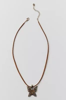 Mariposa Leather Corded Necklace
