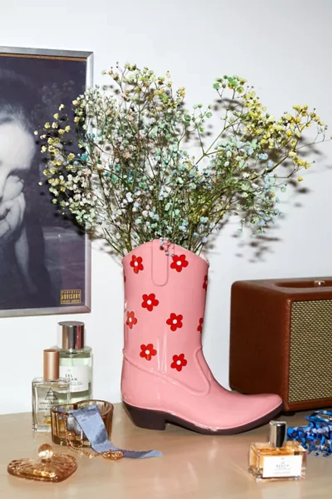 DOIY Rodeo Boot Vase