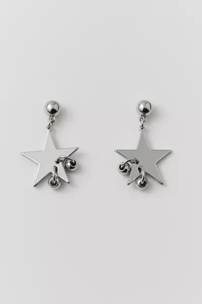 Pierced Star Earring
