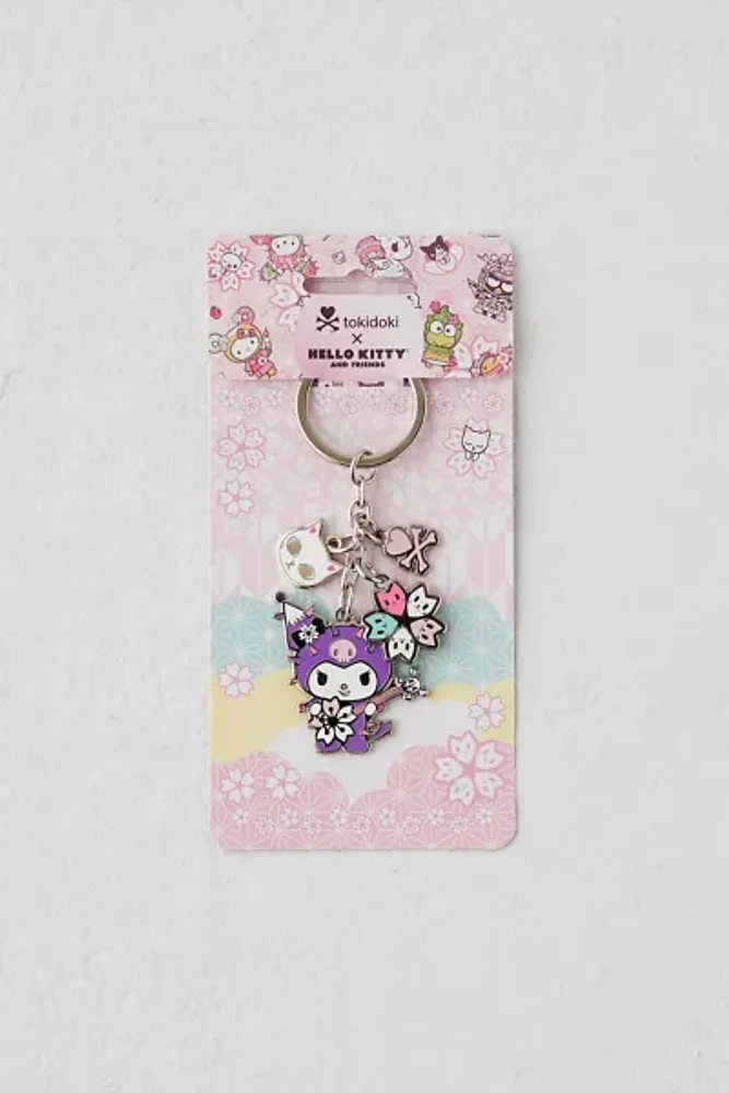 tokidoki X Hello Kitty & Friends Series 3 Kuromi Enamel Charm Keychain
