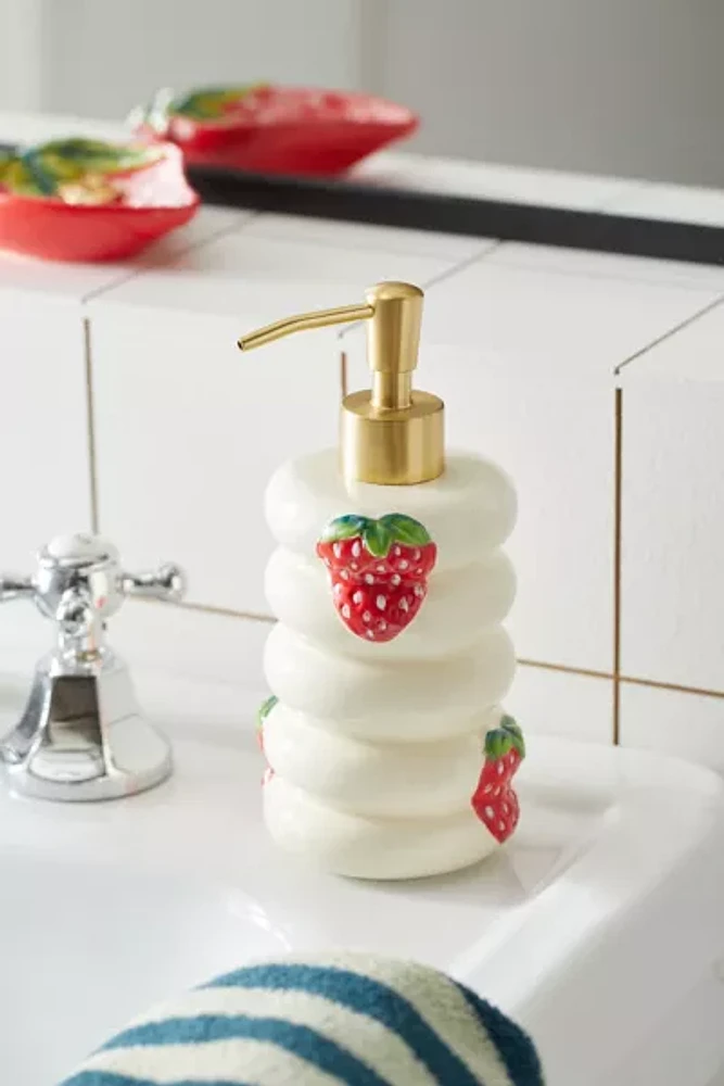 Strawberry Soap Dispenser