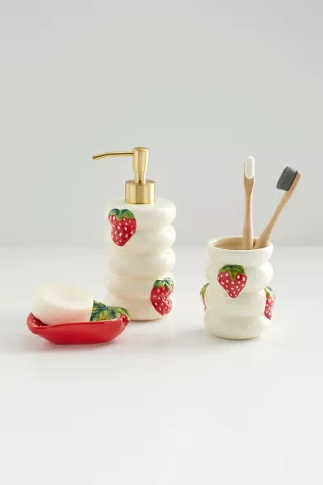 Strawberry Soap Dispenser