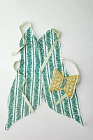 Papillon Apron & Oven Mitt Set