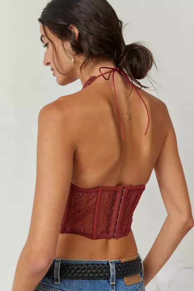 Out From Under Weekend Marrakesh Halter Corset