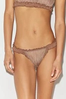 Out From Under Make Waves Ruffle G-String Thong