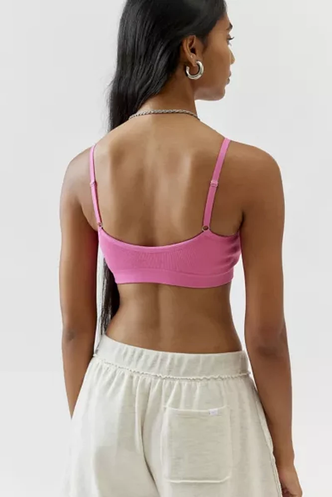 The Upside Ribbed Seamless Ballet Sports Bra