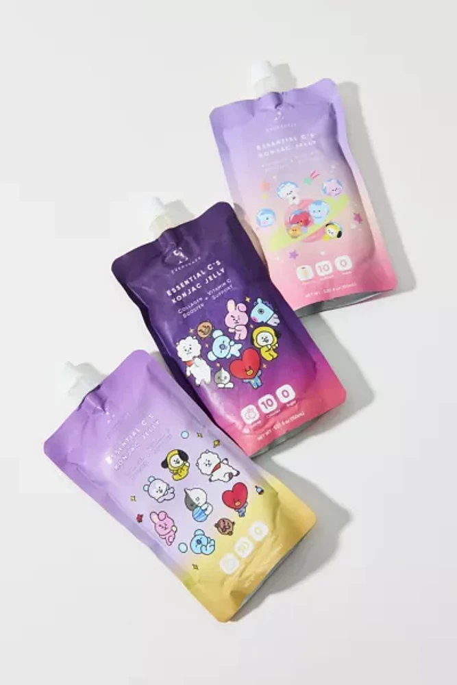 EVERYDAZE X BT21 Essential C’s Konjac Jelly Snack Supplement