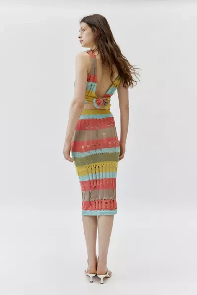 Out From Under Barbados Beach Knit Midi Skirt