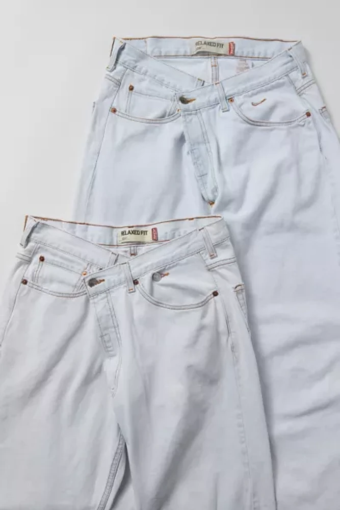 Urban Renewal Remade Levi's® Bleached Crossover Jean