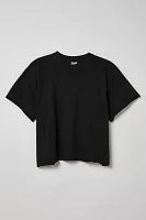 Urban Renewal Remade Boxy Cropped Raw Cut Tee