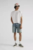 Urban Renewal Remade Boxy Cropped Raw Cut Tee