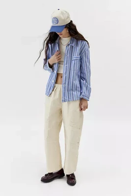 Urban Renewal Vintage Striped PJ Shirt