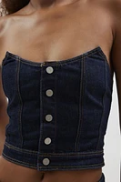 Abrand Zendaya Denim Top