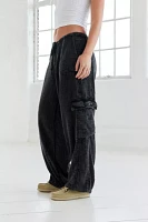 BDG Black Cody Crinkle Cocoon Pant