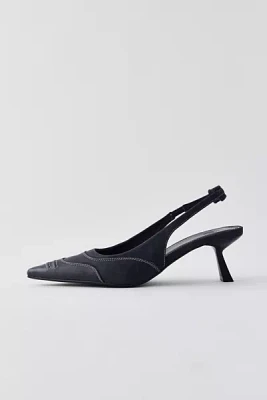 UO Capri Moto Slingback Heel