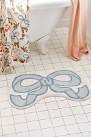 Twirly Bow Bath Mat