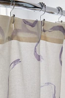 Printed Bows Shower Curtain