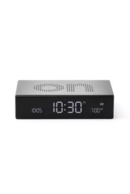 Lexon Flip Premium Minimalist Alarm Clock