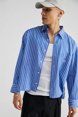 Urban Renewal Remade Clean Finish Cropped Button-Down Shirt