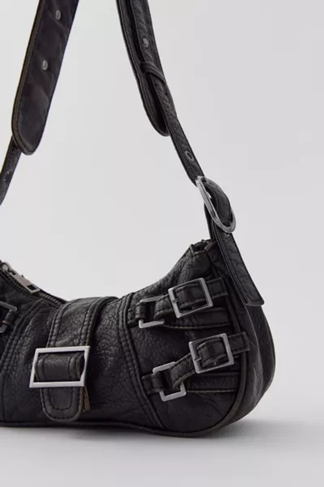 Silence + Noise Buckle Biker Bag