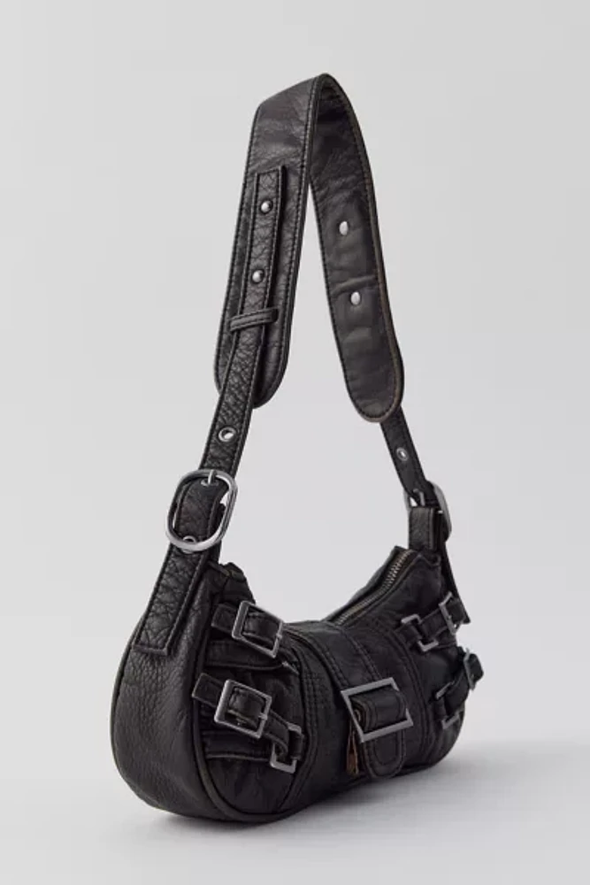 Silence + Noise Buckle Biker Bag