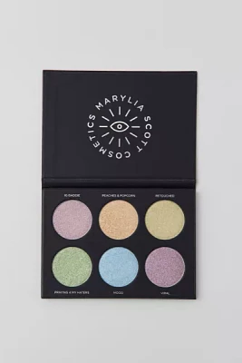 Marylia Scott Cosmetics Your Highlighter Is Too Bright Pressed Highlighter Palette