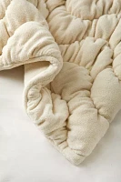 Gwendolyn Fleece Puffy Throw Blanket